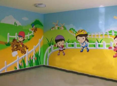 当阳幼儿园墙体彩绘制作流程及注意事项
