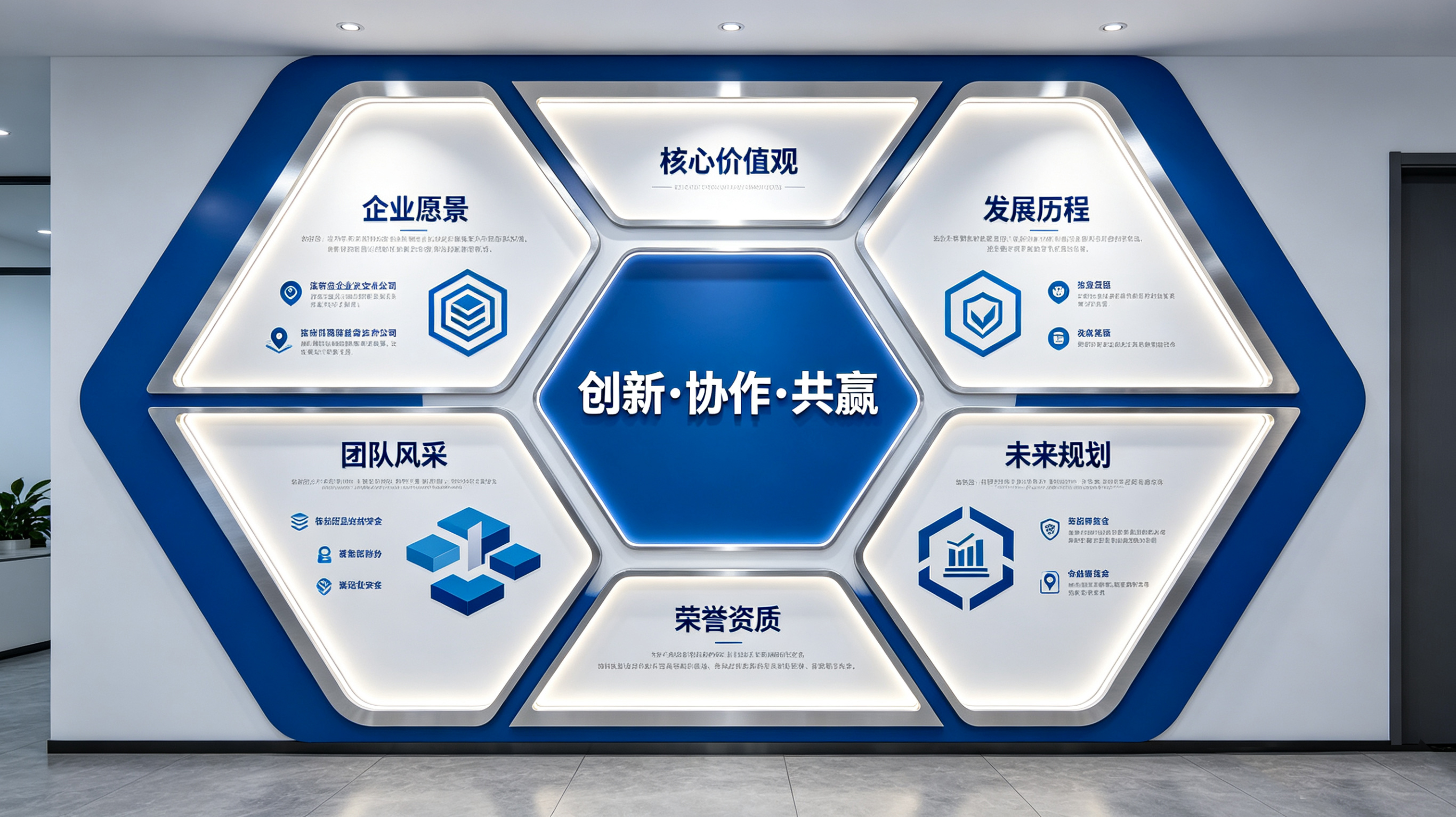 当阳企业文化墙六边形避坑指南（新手常犯5个错误）